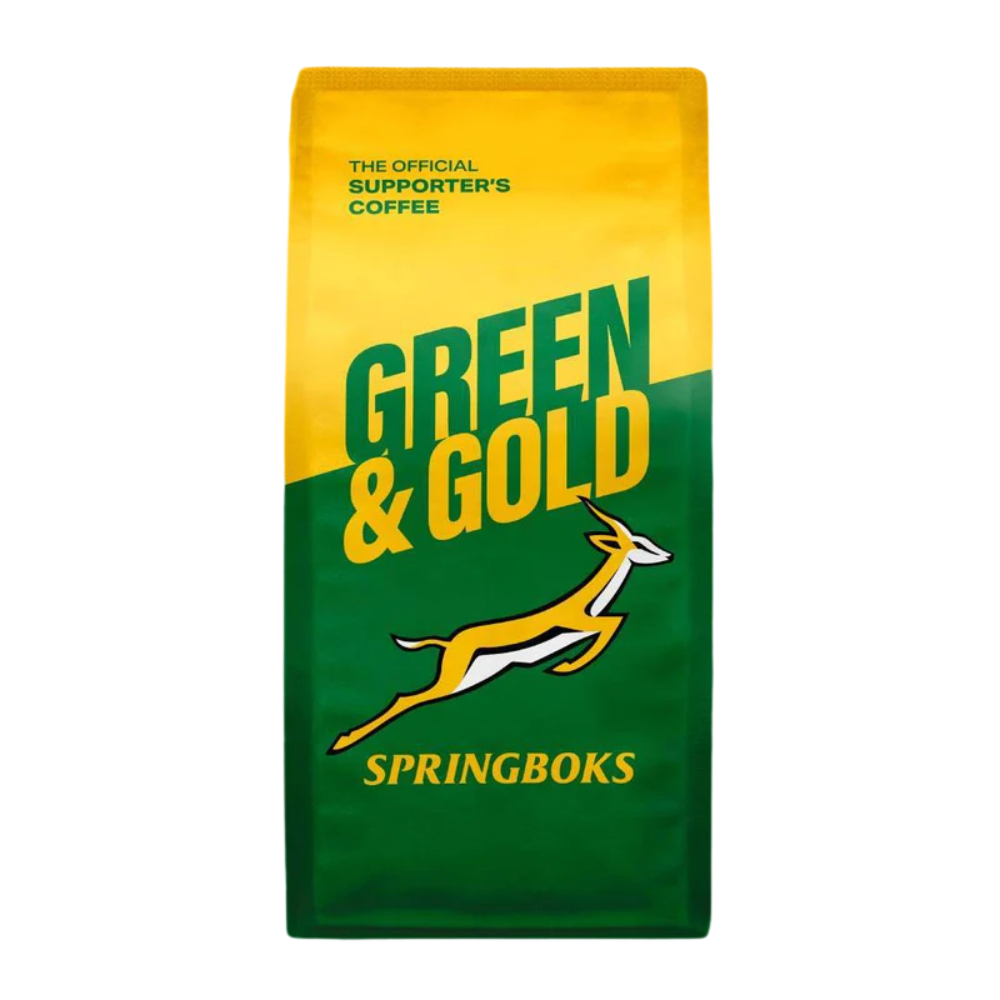 Terbodore Springboks Green & Gold Coffee 1kg