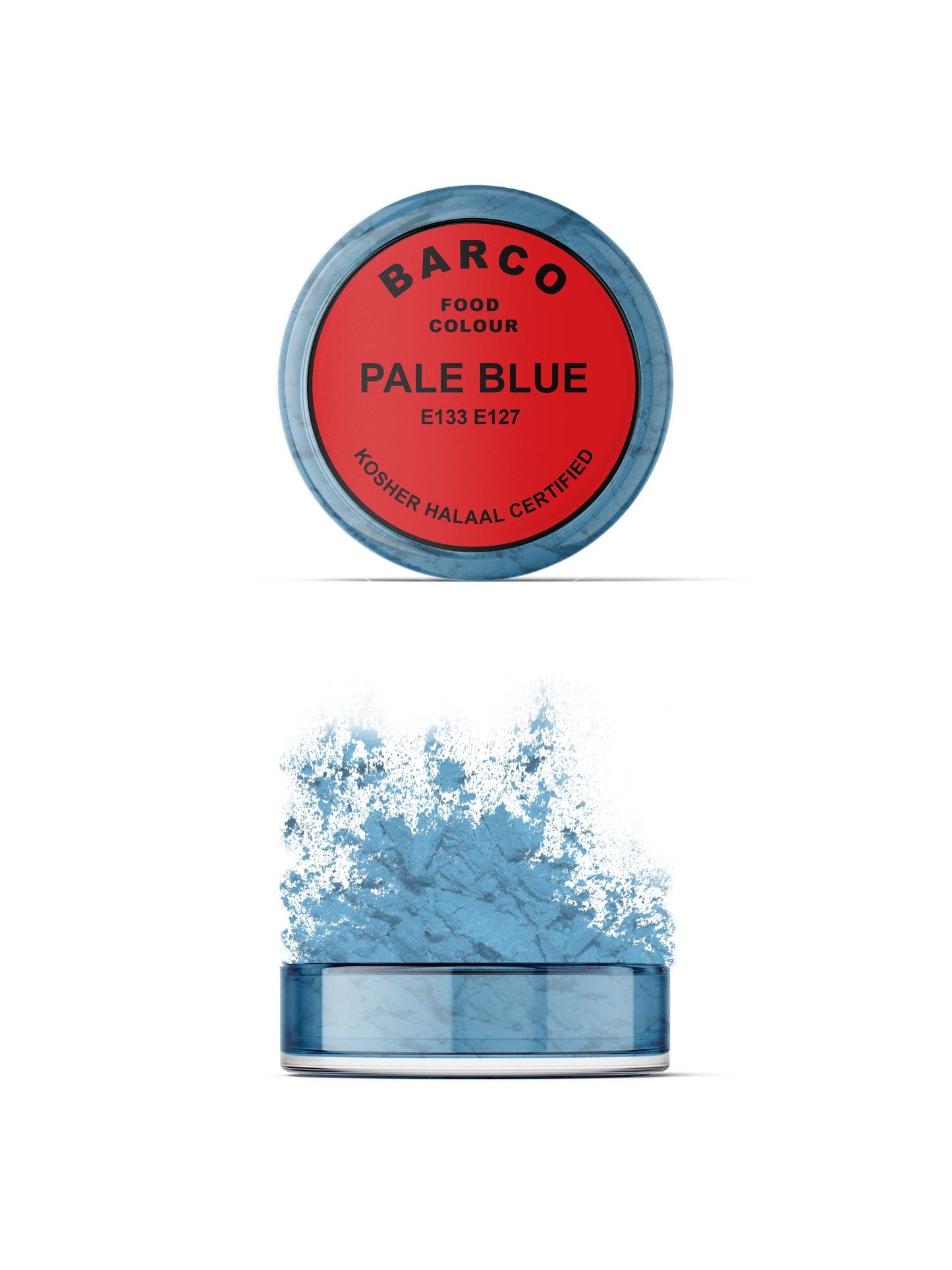 Barco Pale Blue Chocolate Colour Powder 10ml (Red Label)