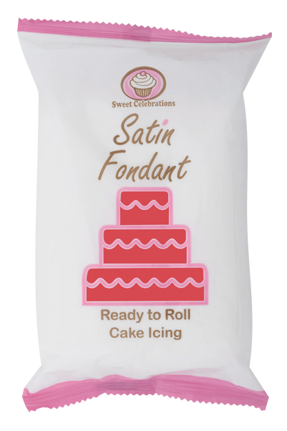 Sweet Celebration Satin Fondant 500g - Red