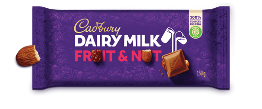 Cadbury Fruit & Nut 20 x 150g