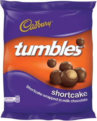 Cadbury Tumbles Shortcake 36 x 65g