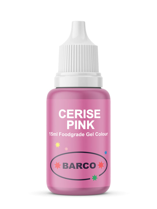 Barco Cerise Pink Gel Food Colour 15ml