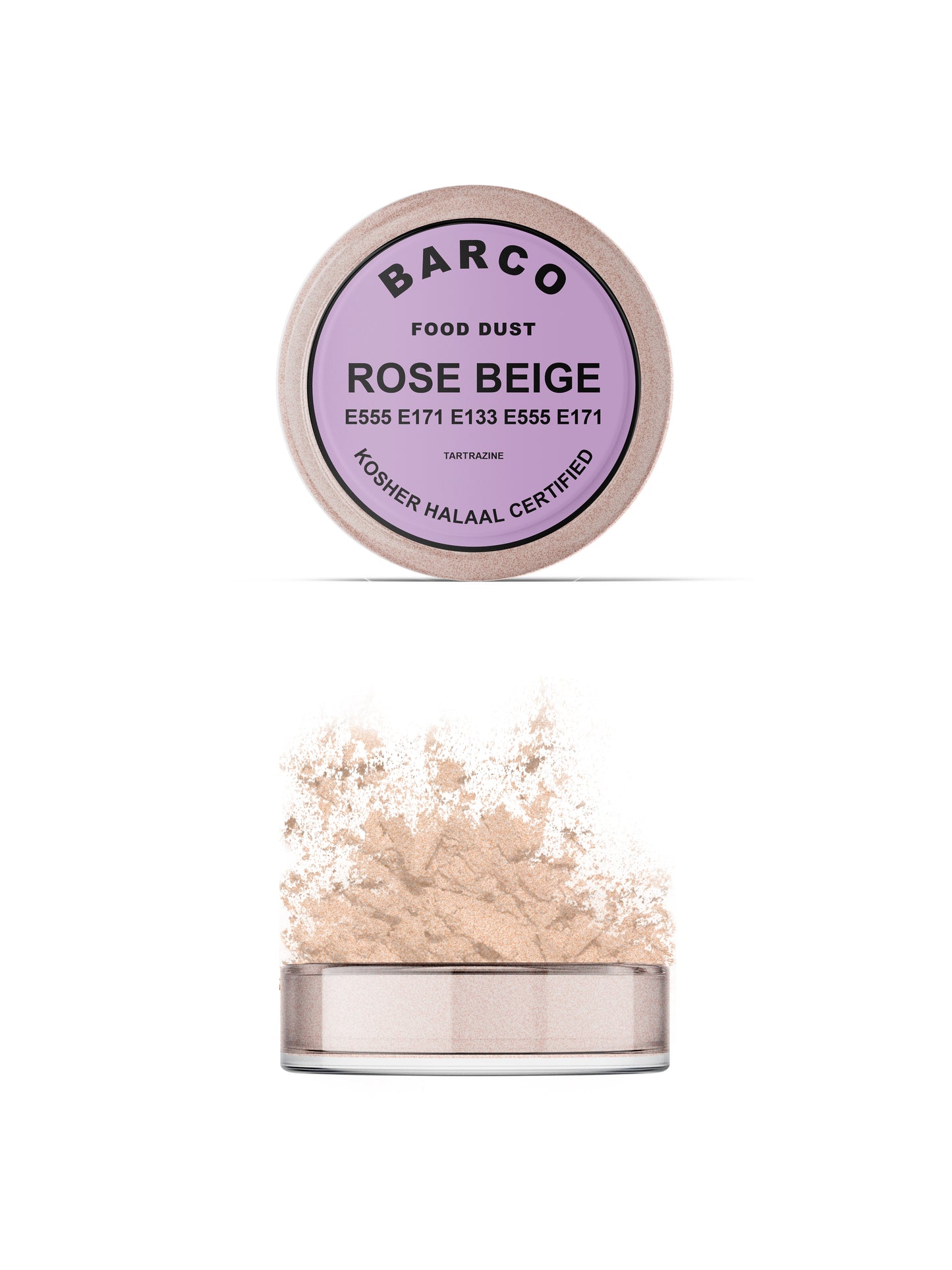 Barco Rose Beige Pearly Dust 10ml (Lilac Label)