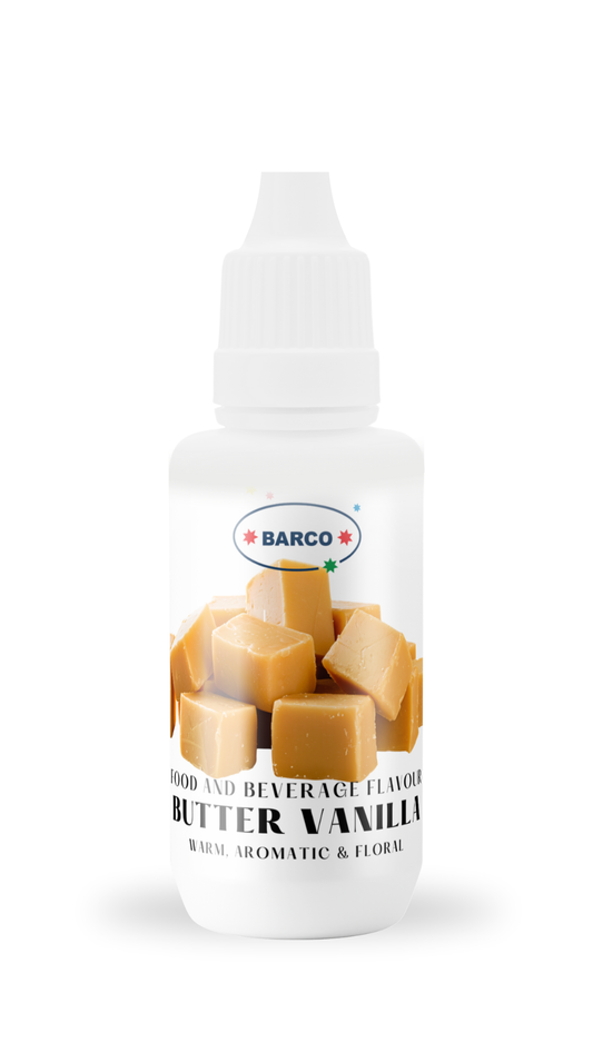 Barco Butter Vanilla CLEAR Flavouring Oil 30ml