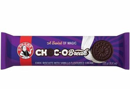 Bakers Choc-O-Break Vanilla 15 x 125g