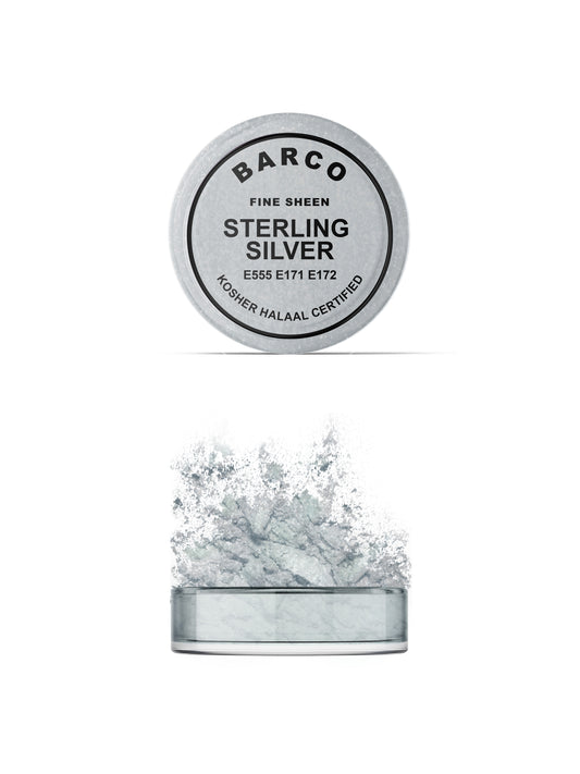 Barco Sterling Silver Metallic Dusting 10ml (Grey Label)