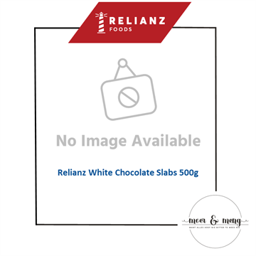Relianz White Chocolate Slab 500g