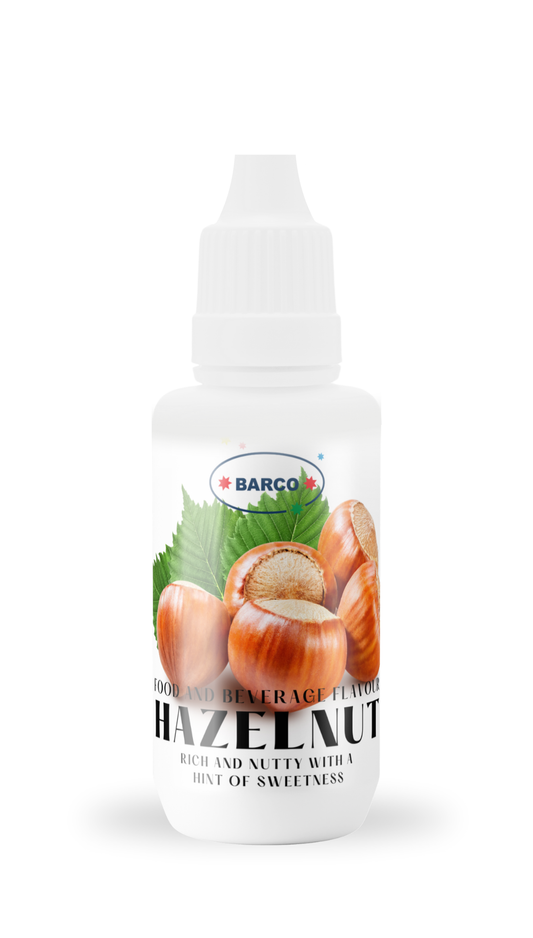 Barco Hazelnut Flavouring Oil 30ml