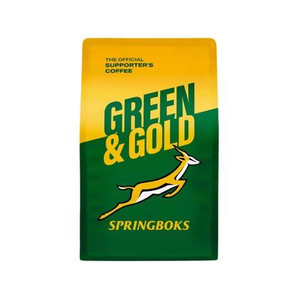 Terbodore Springboks Green & Gold Coffee 250g