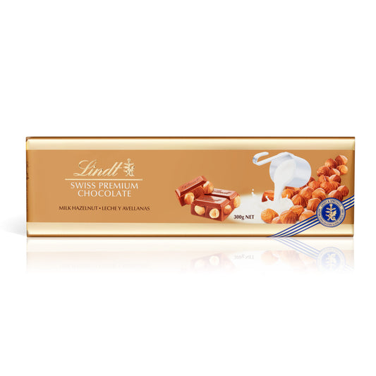 Lindt Gold Bar Hazelnut 10 x 300g