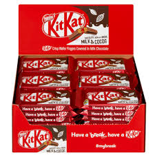 Nestle Kit Kat 4 Finger Milk 48 x 41.5g