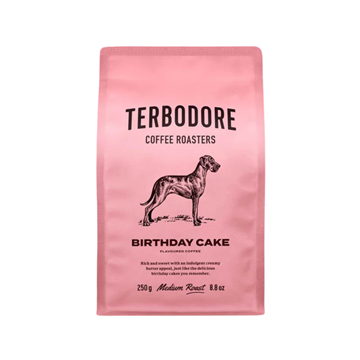 Terbodore Birthday Cake Flavoured Range Coffee 250g