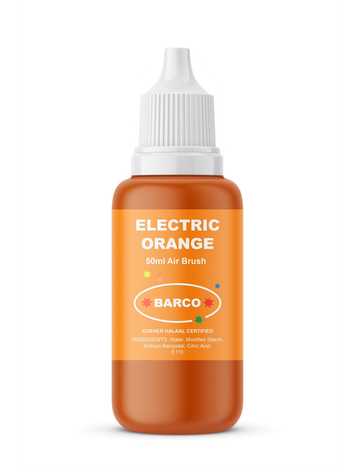 Barco Electric Orange Airbrush Paint 50ml