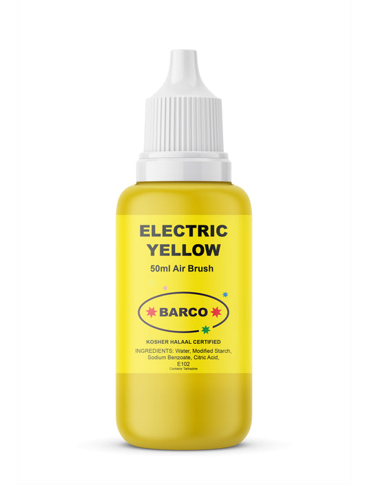 Barco Electric Yellow Airbrush Paint 50ml