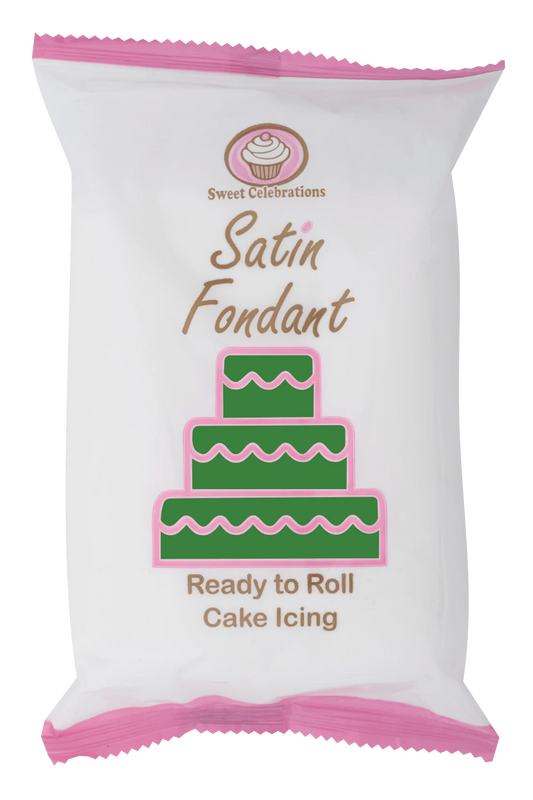 Sweet Celebration Satin Fondant 500g - Green