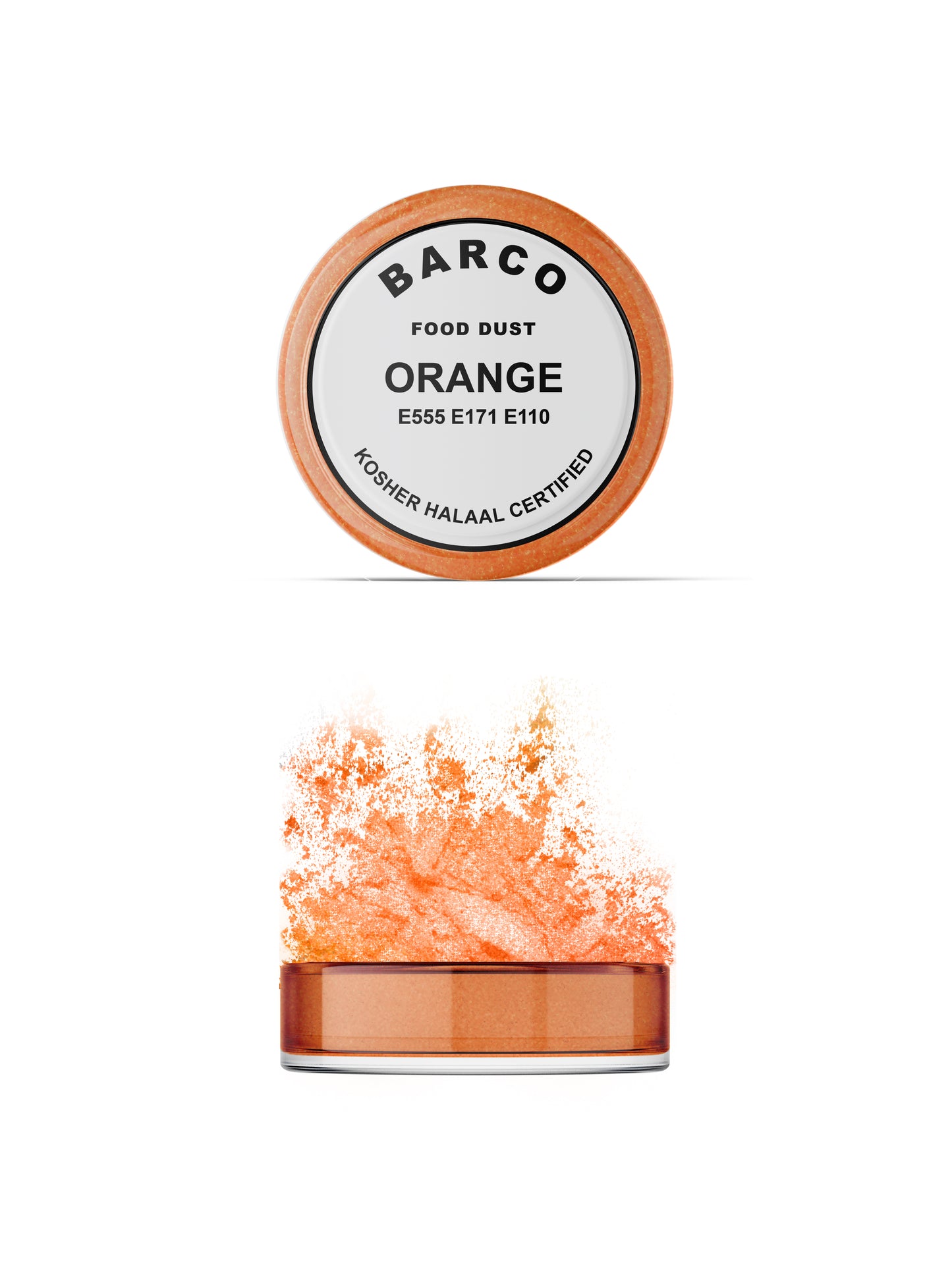 Barco Orange Sparkly Dust (White Label)