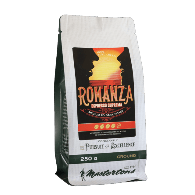 Mastertons Romanza Espresso Coffee Blend 250g