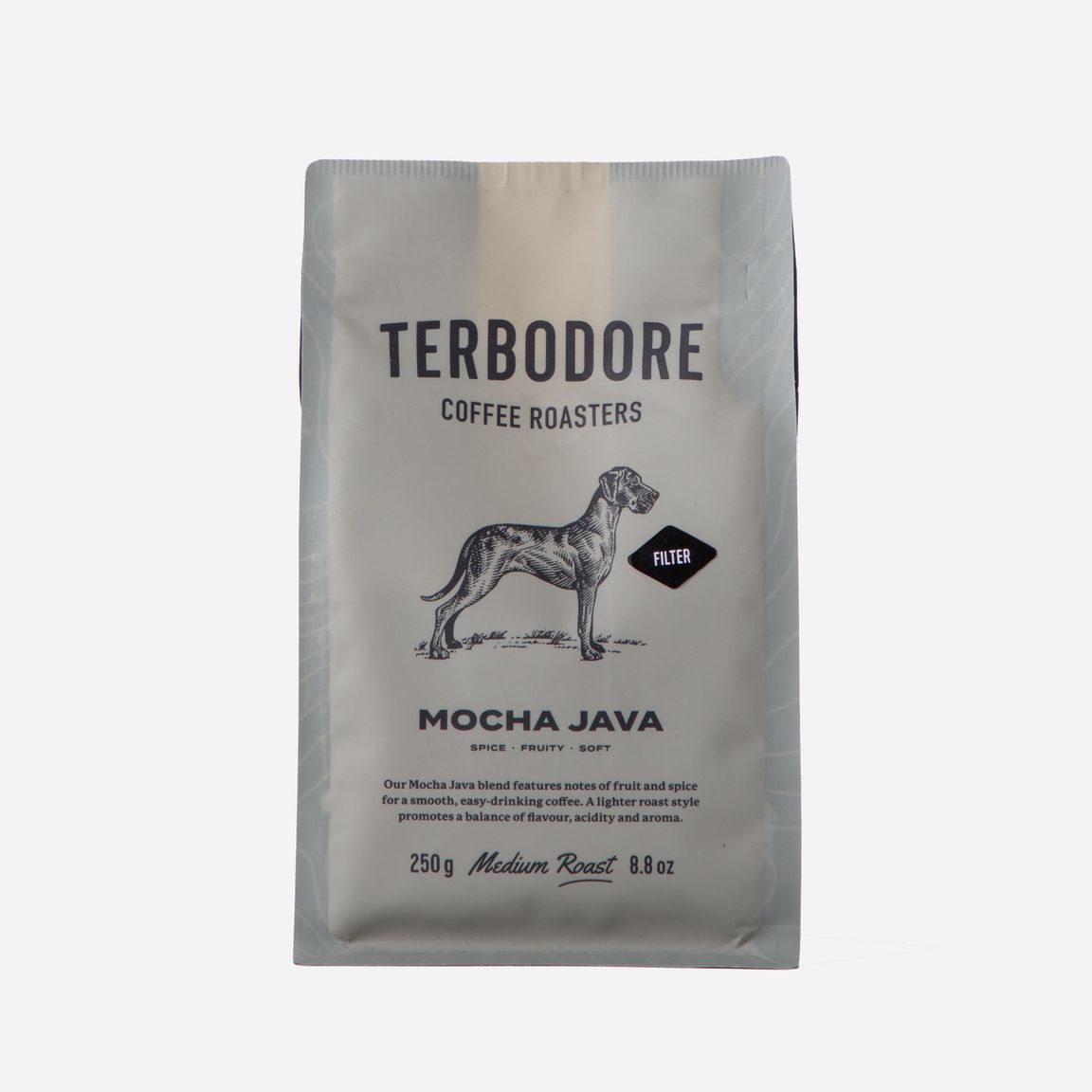 Terbodore Mocha Java Core Range Coffee 250g