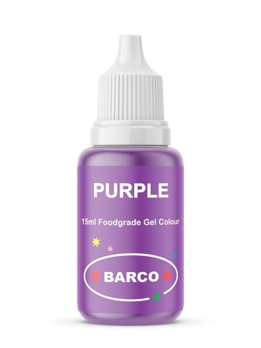 Barco Purple Gel Food Colour 15ml