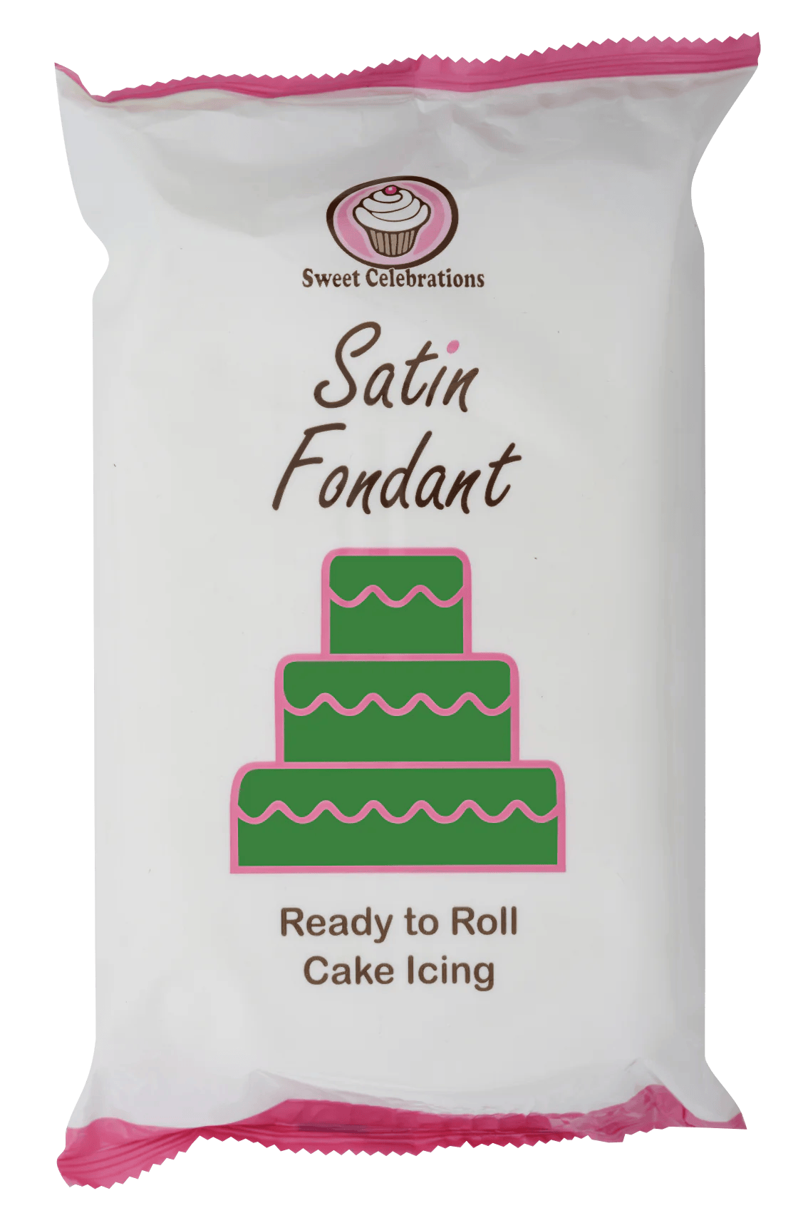 Sweet Celebration Satin Fondant 1kg - Green