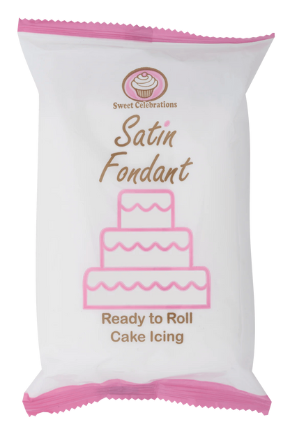 Sweet Celebration Satin Fondant 500g - White