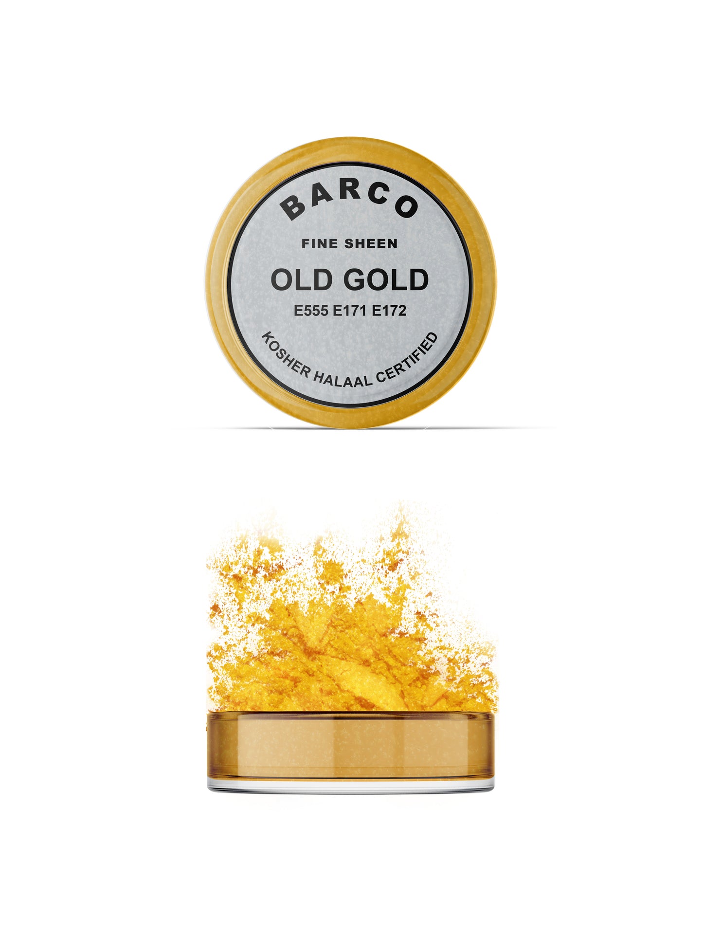 Barco Old Gold Metallic Dusting 50ml (Grey Label)