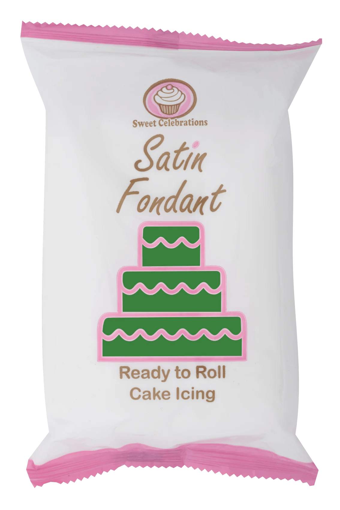 Sweet Celebration Satin Fondant 500g - Green
