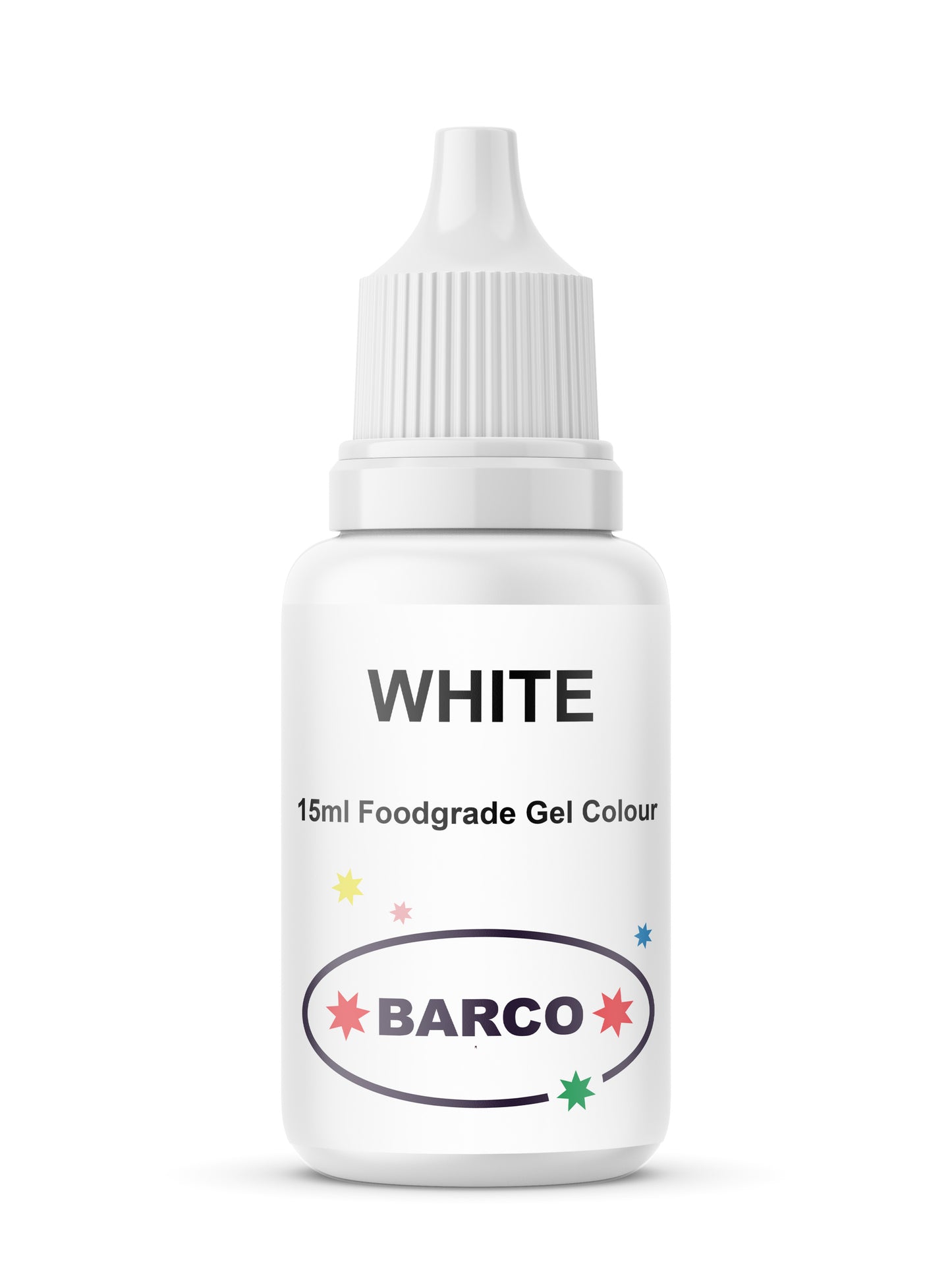 Barco White Gel Food Colour 15ml