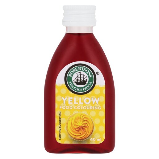 Robertsons Egg Yellow Colouring 40ml