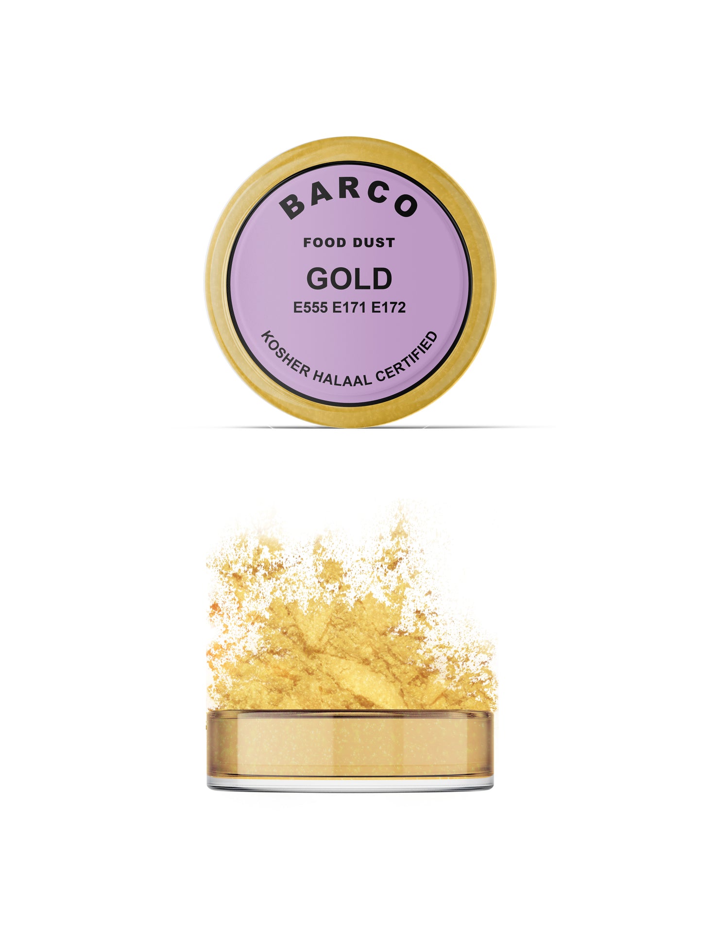 Barco Gold Pearly Dust 10ml (Lilac Label)