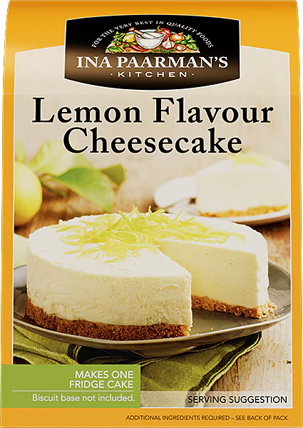 Ina Paarman's Lemon Flavour Cheesecake Mix 250g