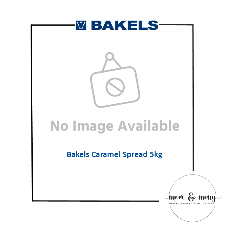 Bakels Caramel Spread 5kg