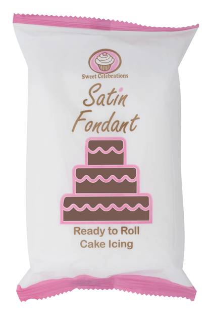 Sweet Celebration Satin Fondant 500g - Brown
