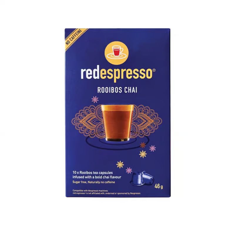 Red Espresso Rooibos Chai Capsules 10's