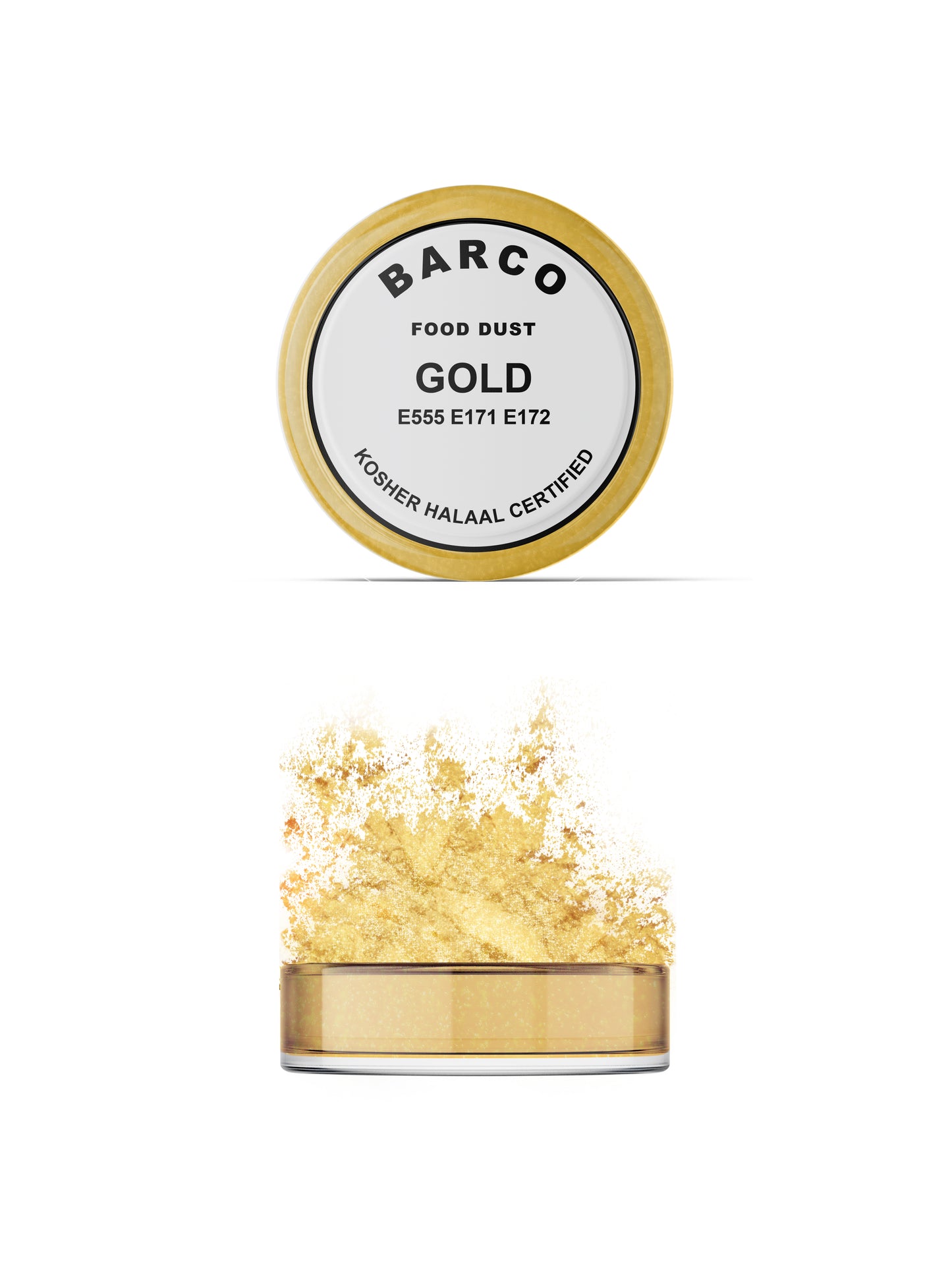 Barco Gold Sparkly Dust 10ml (White Label)