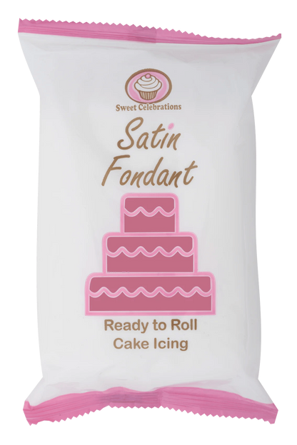 Sweet Celebration Satin Fondant 500g - Hot Pink