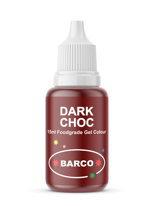 Barco Dark Chocolate Gel Food Colour 15ml