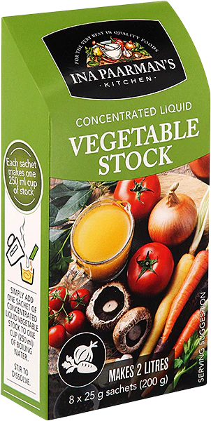 Ina Paarman's Vegetable Stock Concentrate 8x25g