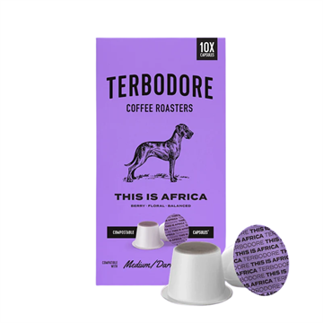 Terbodore This is Africa Coffee Capsules 10's