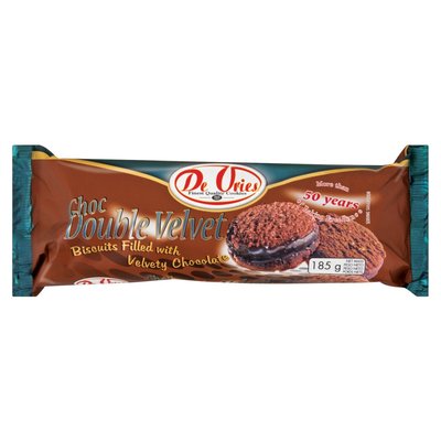 De Vries Choc Double Velvet 12 x 185g