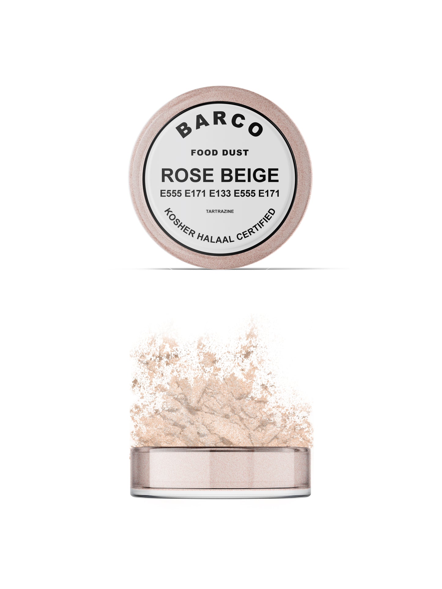 Barco Rose Beige Sparkly Dust 10ml (White Label)