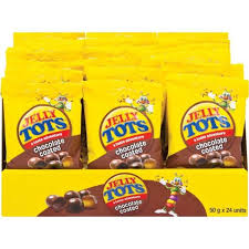 Beacon Jelly Tots Choc Coated*24 x 50g