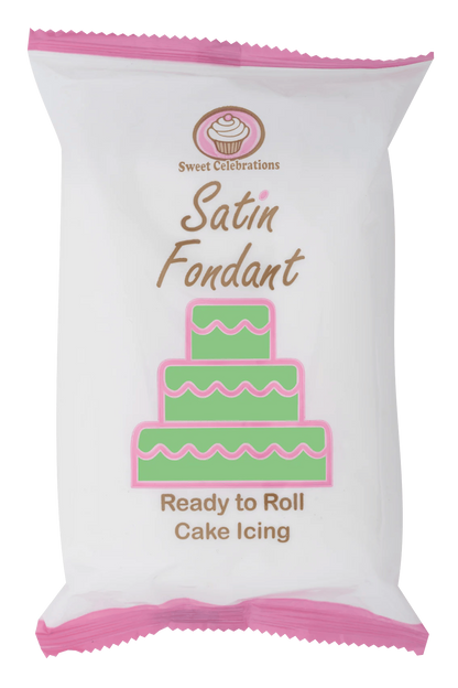 Sweet Celebration Satin Fondant 500g - Lime Green