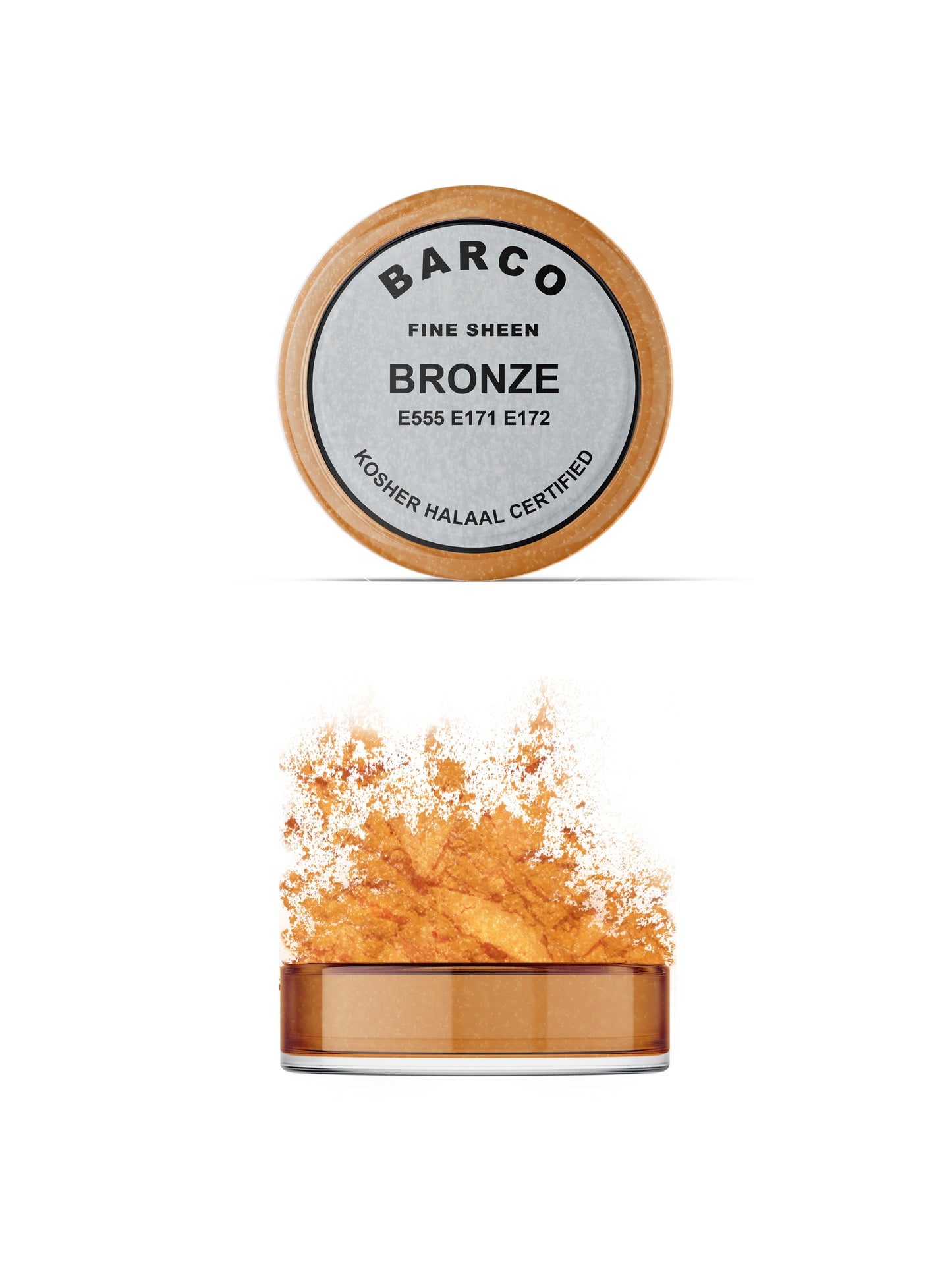 Barco Bronze Metallic Dusting 50ml (Grey Label)