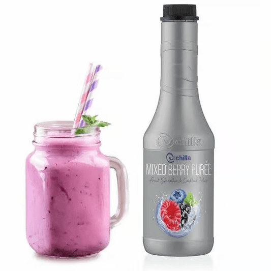Chilla Mixed Berry Fruit Puree 1l