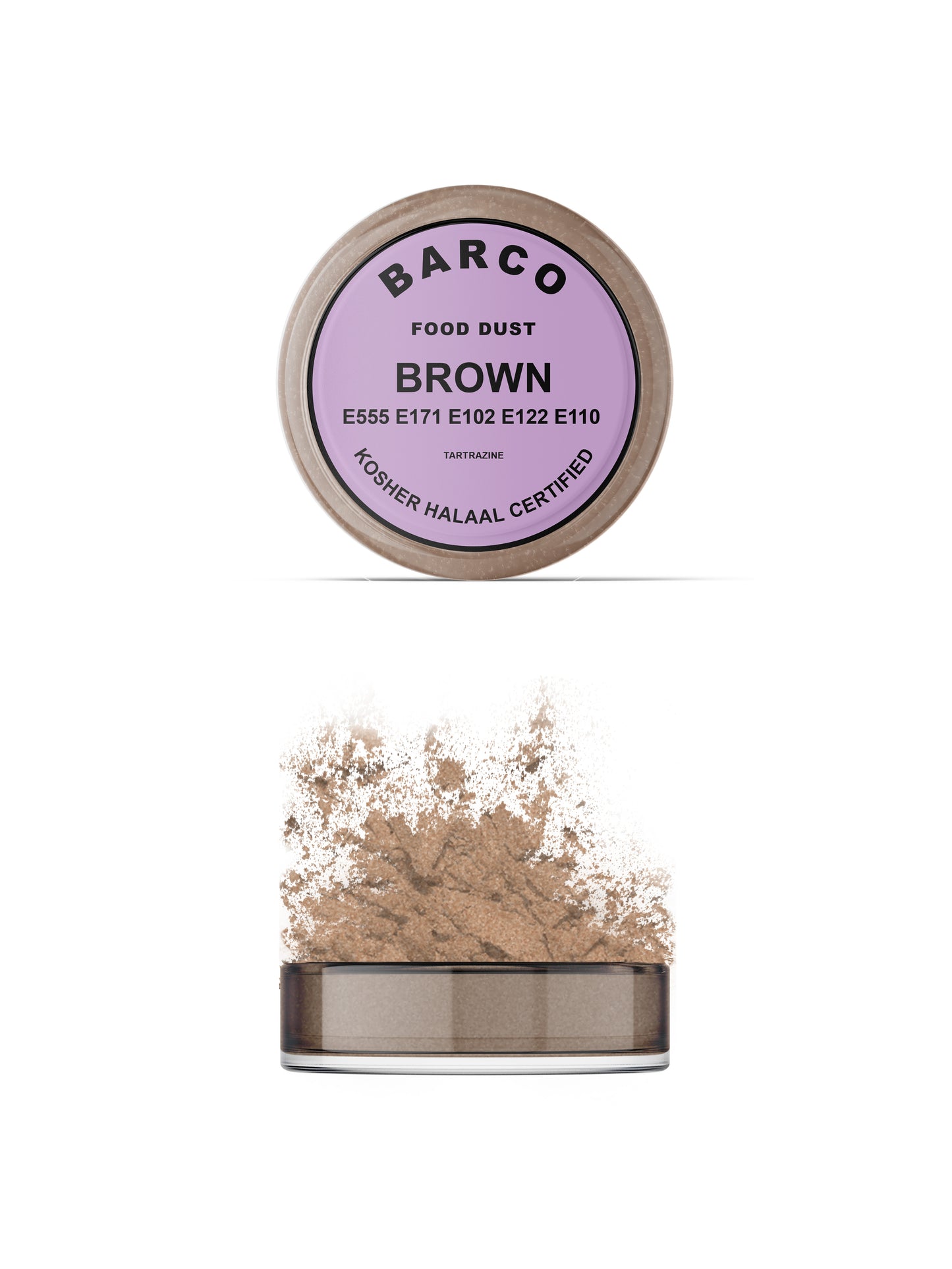 Barco Brown Pearly Dust 10ml (Lilac Label)