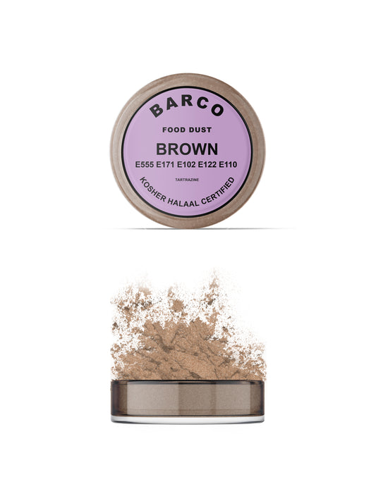 Barco Brown Pearly Dust 10ml (Lilac Label)