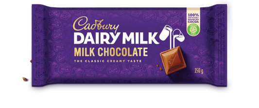 Cadbury Dairymilk 20 x 150g