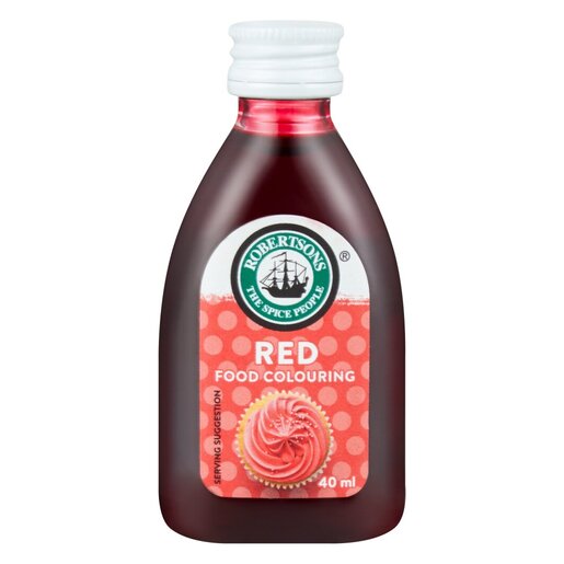 Robertsons Red Colouring 40ml