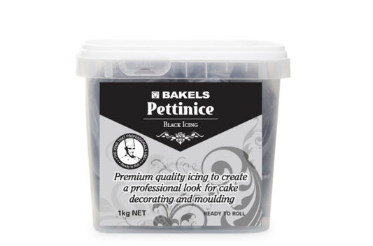 Pettinice Premium Black Colour Icing 1kg